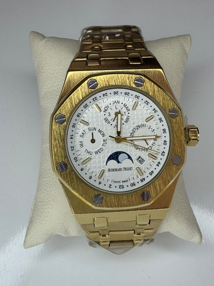 AU PGT CARA BLANCA ACERO GOLD