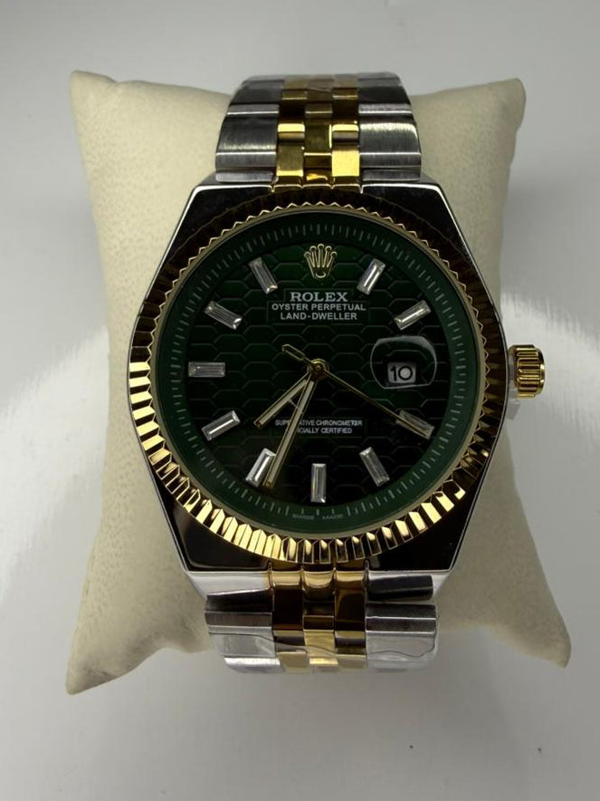 RX CARA VERDE BITONO BISEL ESTRIADO